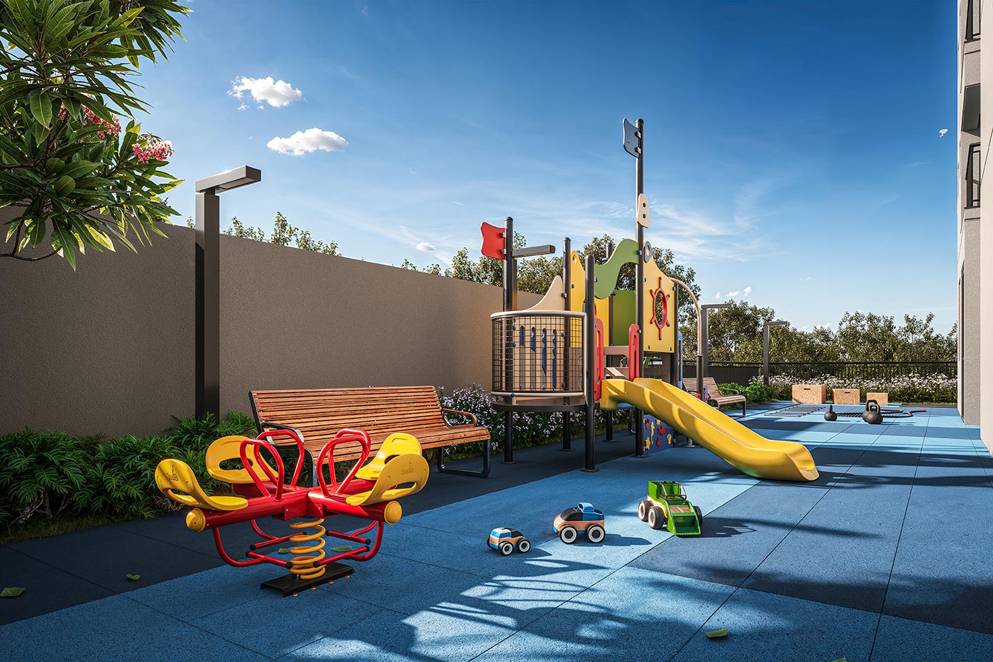 Ilustração artística da Playground