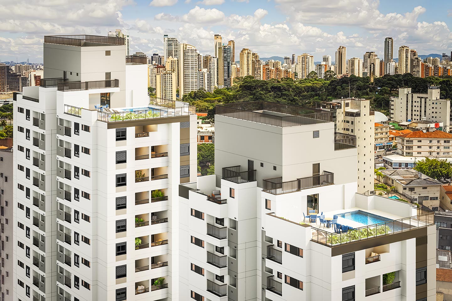 Ilustração artística do Rooftop